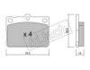 fri.tech. 237.0 Brake Pad Set, disc brake
